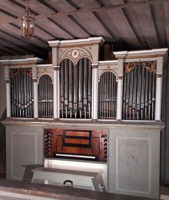 Bild Orgel nach der Restauraion